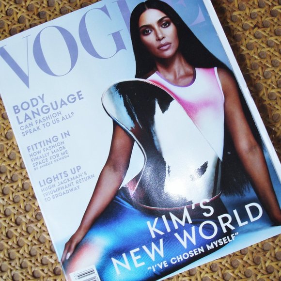 VOGUE Magazine KIM KARDASHIAN Cover MAR 2022 - Picture 2 of 2